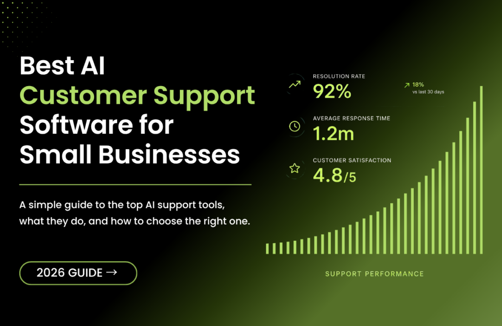 Best AI Customer Support Software for Small Businesses