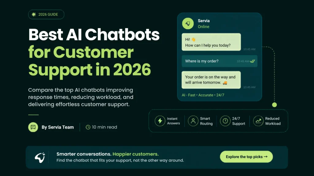 Best AI Chatbots for Customer Service in 2026